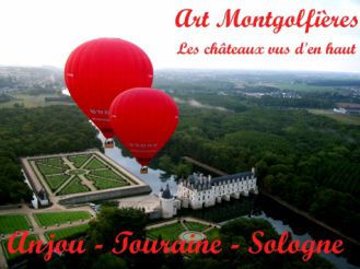 Survolez les châteaux de la Loire en Mongolfière !